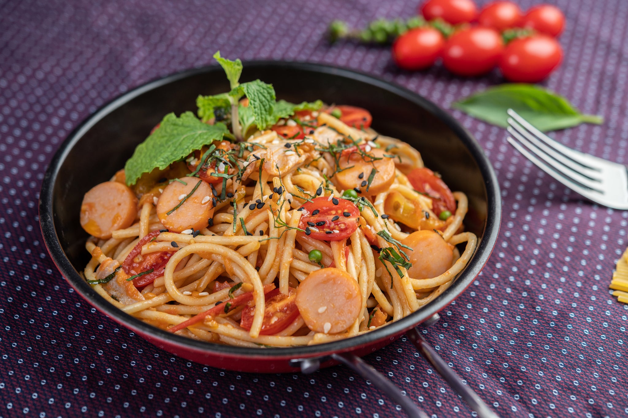How to make Bulgogi Kimchi Pasta