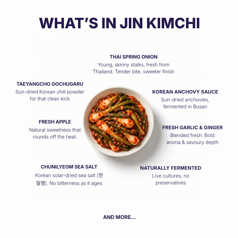 JIN "Spring Onion" Kimchi