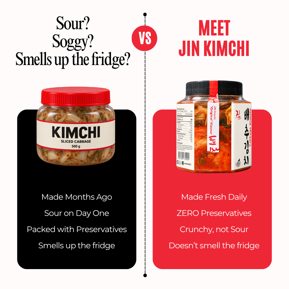 JIN "Original Flavour" Kimchi - 400g