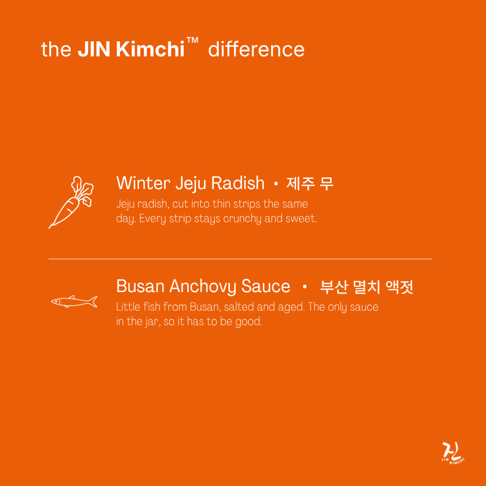 JIN "Julienne" Radish Salad