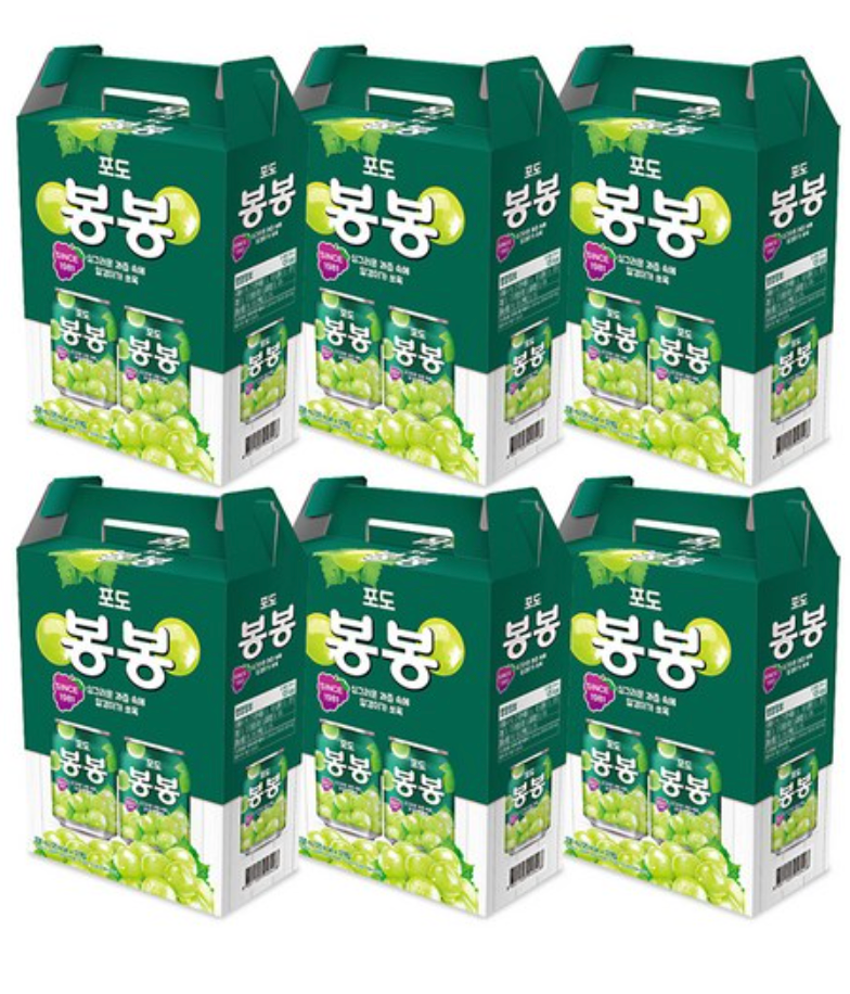 Bong Bong Juice (HAETAE) / 해태 포도봉봉 238ml