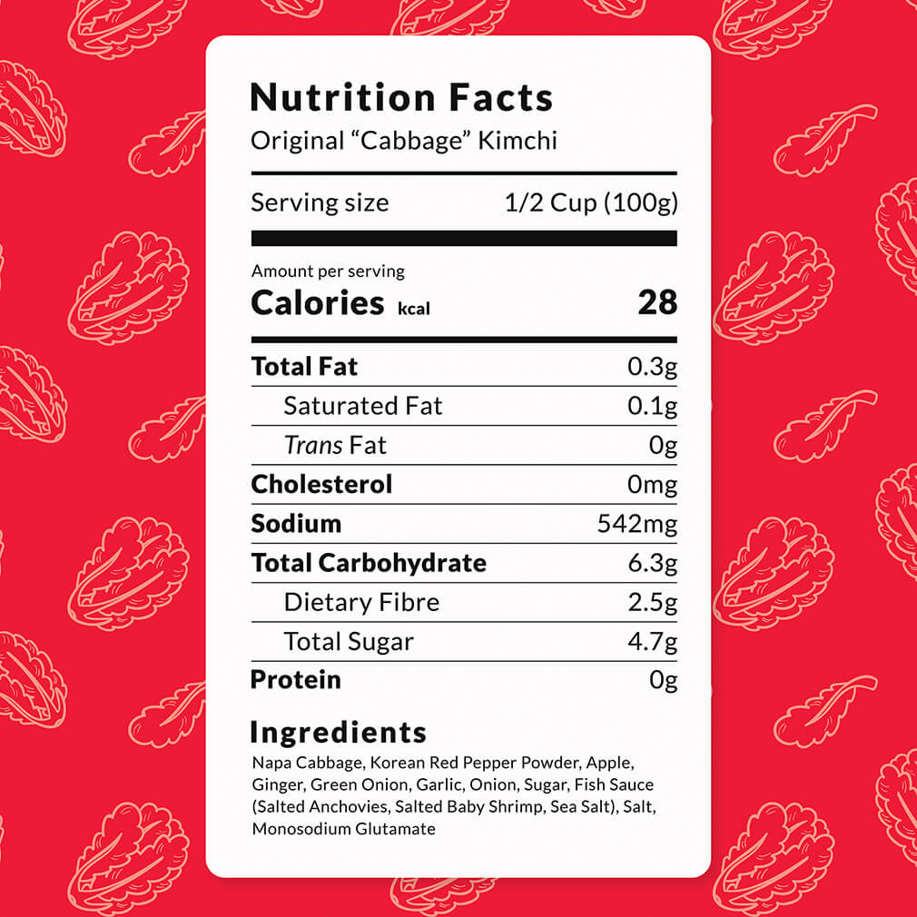 JIN "Original Flavour" Kimchi - 400g