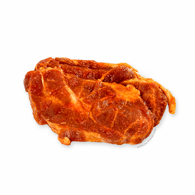 JIN Gochujang Marinated | 1cm Pork Collar 목살 - 200g