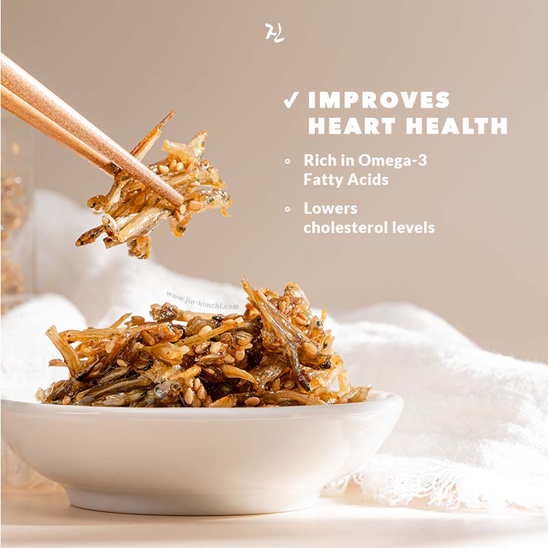 JIN "Stir-Fried" Anchovies - 180g