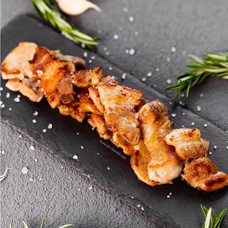 K-BBQ | Skin-Off | 1-cm Pork Belly 삼겹살 - 200g