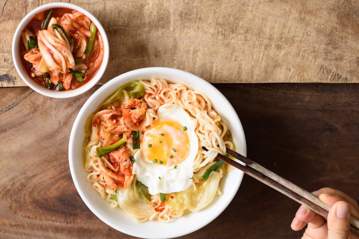 Your Very Own Kimchi Cup Noodles