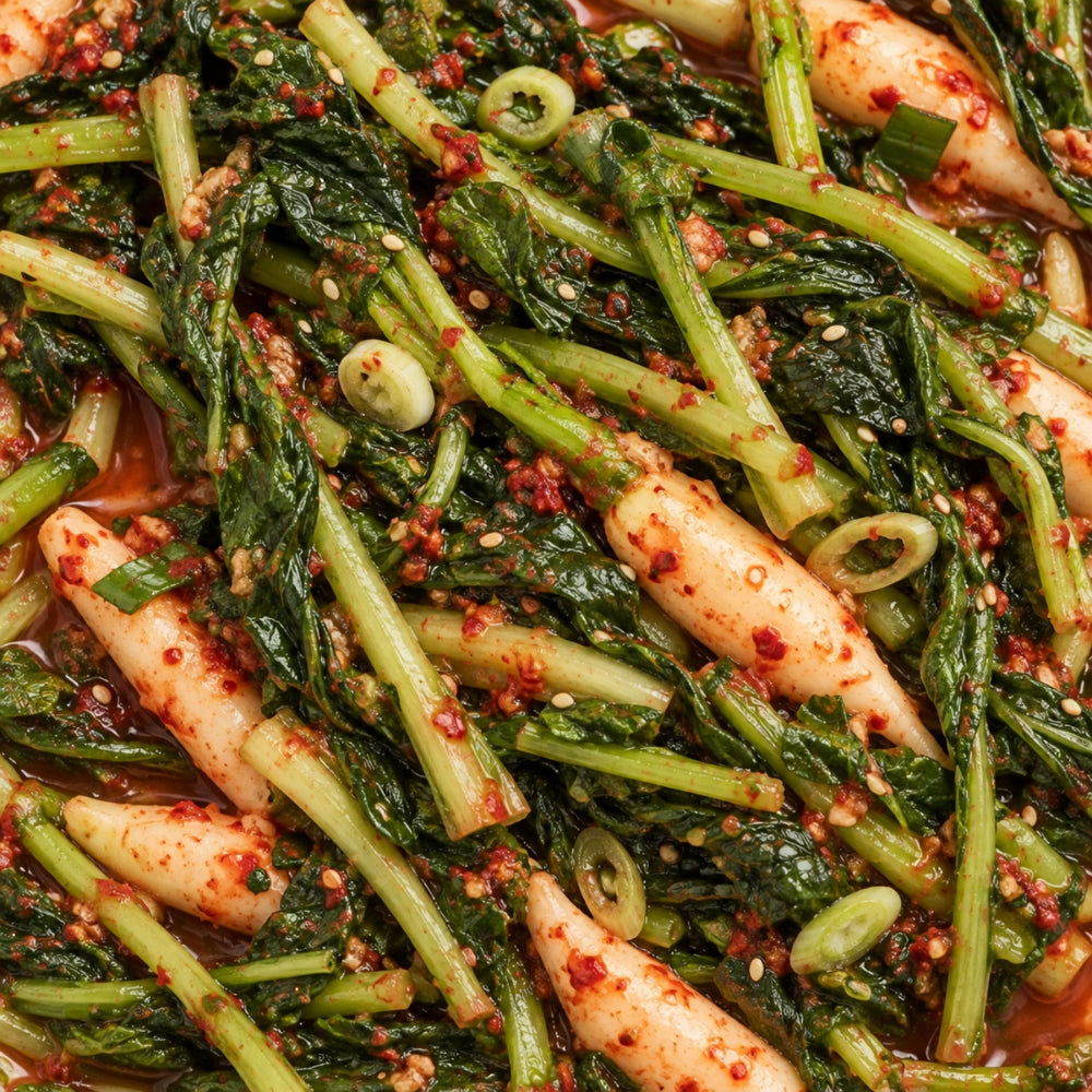 [HALAL] JIN Summer Radish Kimchi 열무김치  - 200g