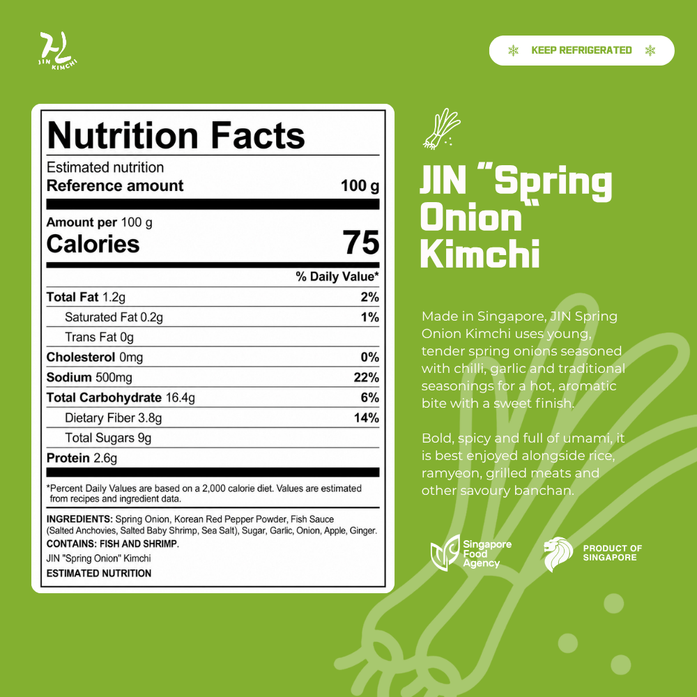 JIN "Spring Onion" Kimchi