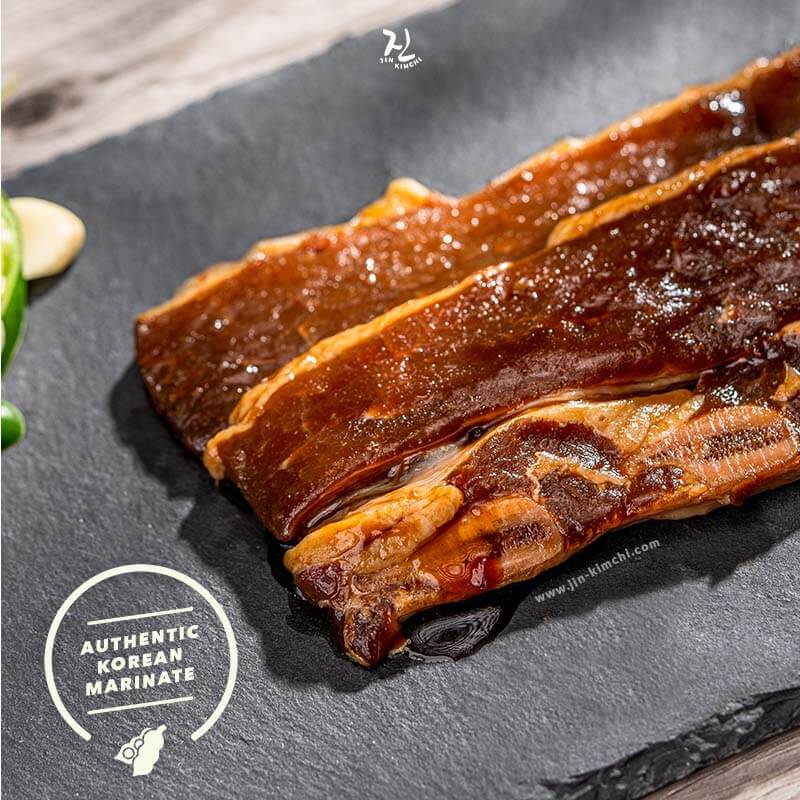 K-BBQ | JIN Marinated | 1cm LA-Galbi - 300g