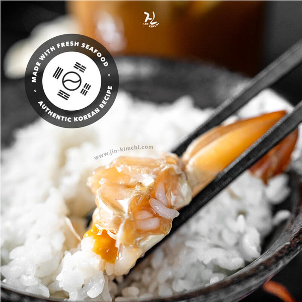 JIN "Soy Marinated" Crabs JIN Kimchi